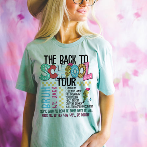 The Back to School tour tee