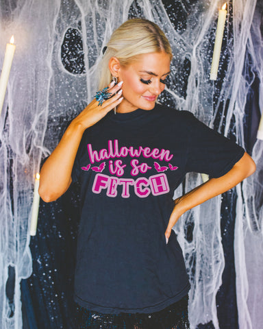 Halloween is so Fetch tee