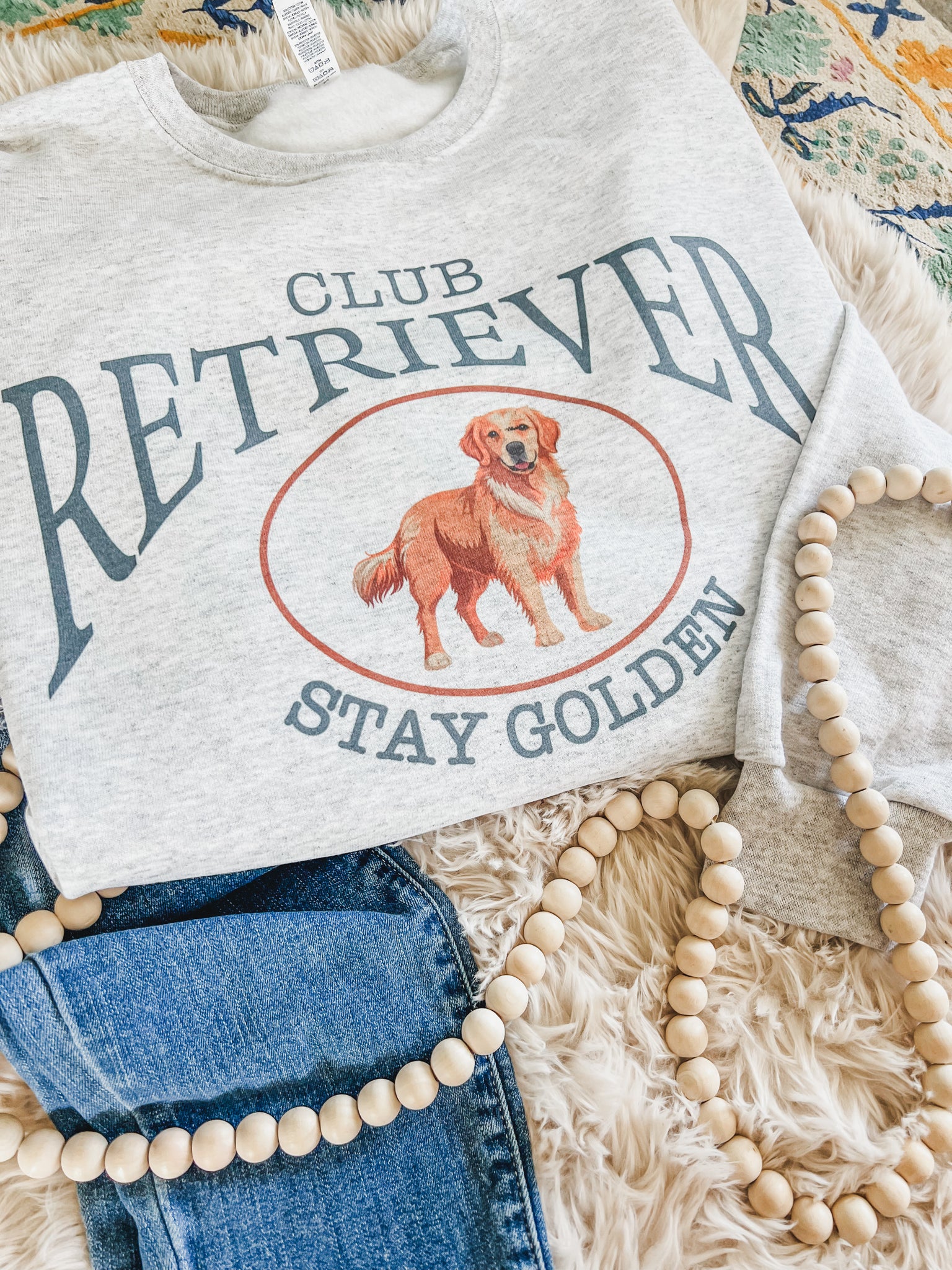 Club retriever stay golden sweatshirt or tee