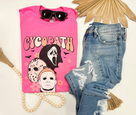 Cycopath Pink Murderers tee