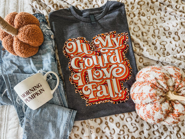 Oh my Gourd I love fall tee