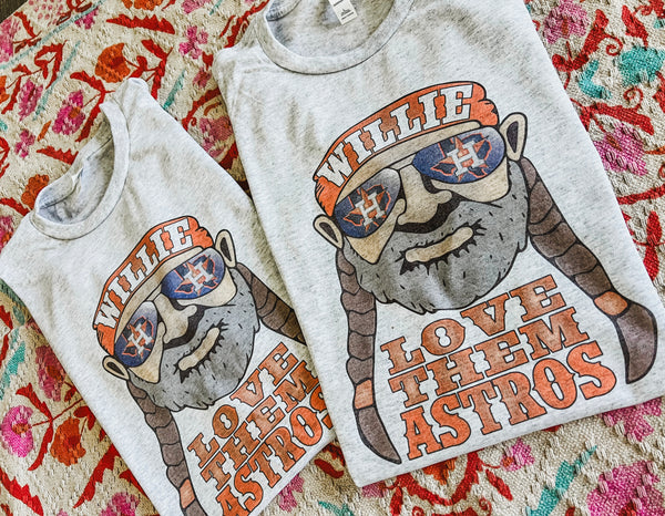 Willie love them ASTROS tee