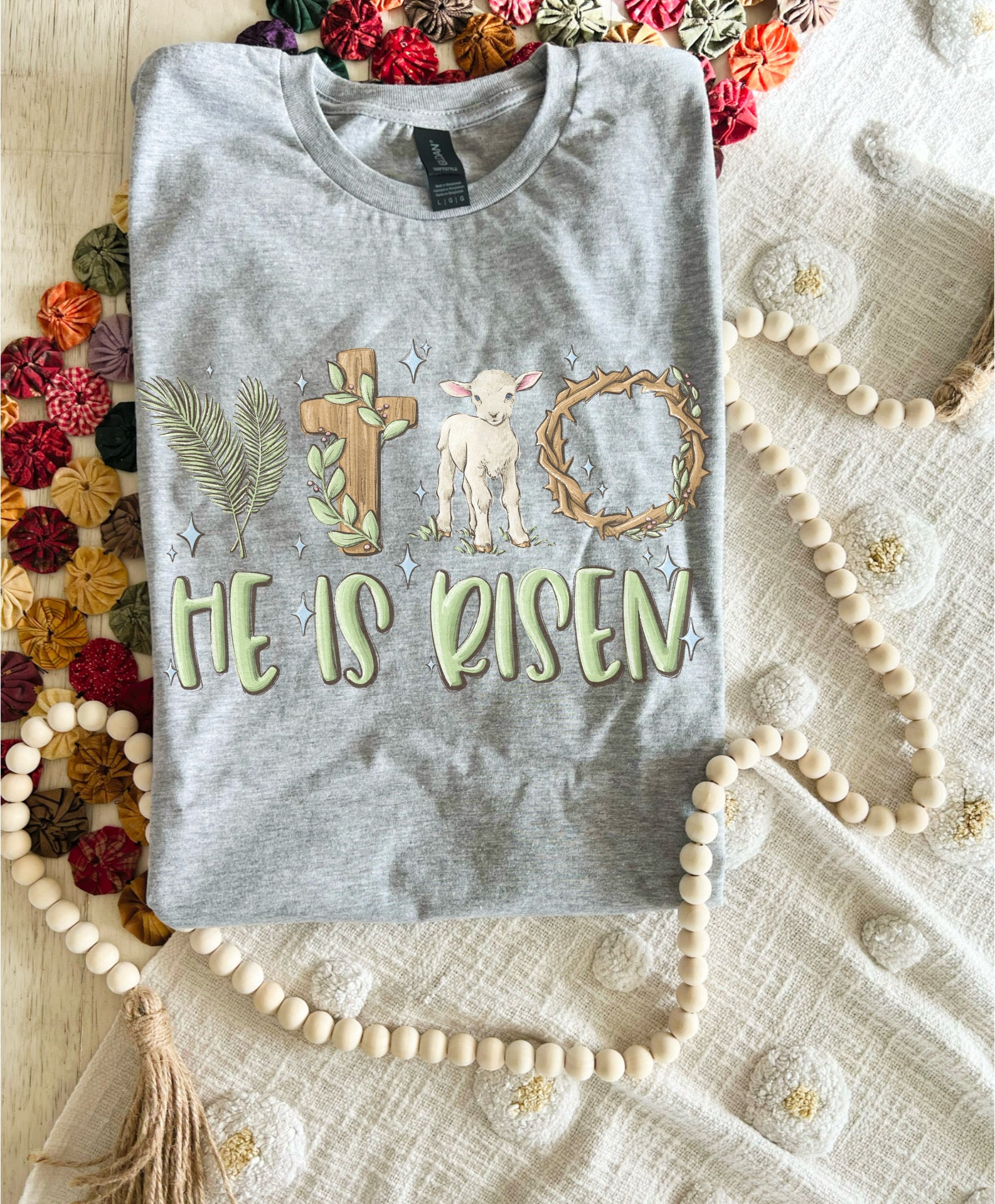 He is Risen sweet Lamb tee