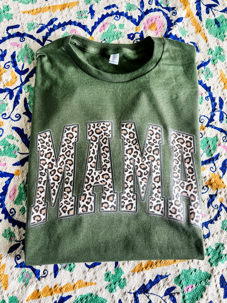Leopard Mama Tee