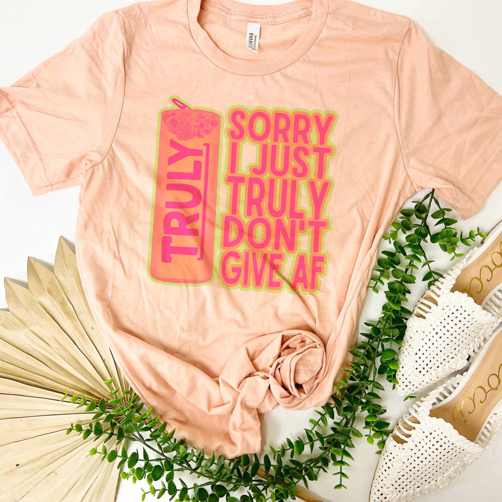 Truly don’t give AF tee/tank