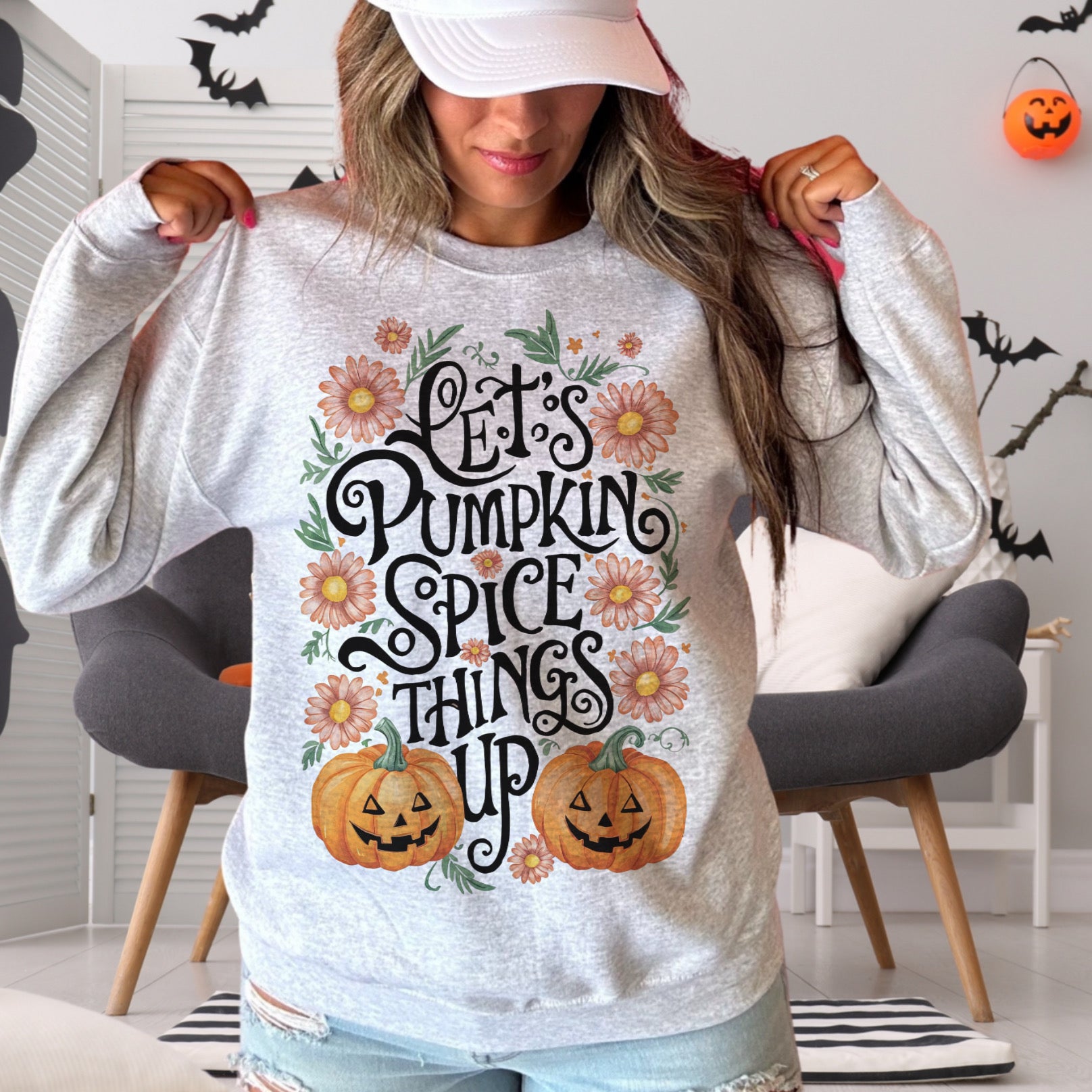 Let's Pumpkin Spice things up sweatshirt/tee