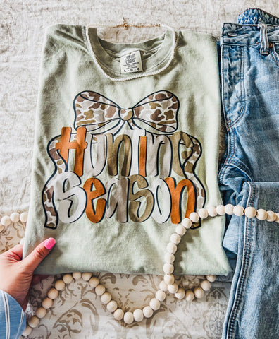 Hunting Season comfort colors tee
