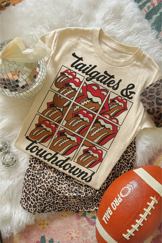 Rocked Retro Football tee