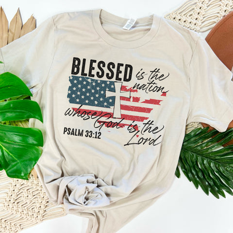 Blessed USA tee