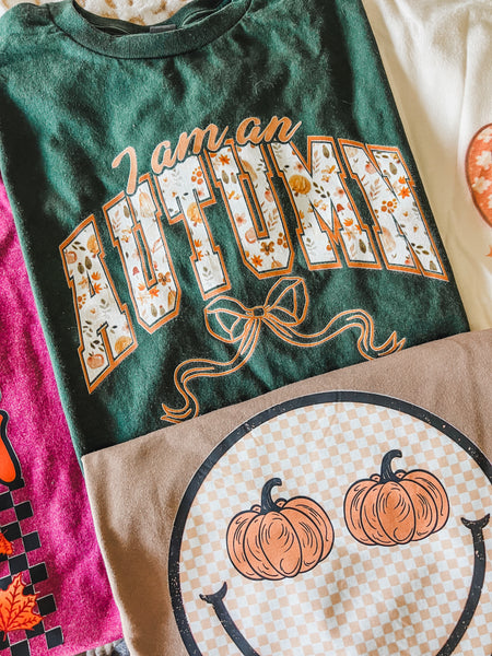 I am an autumn tee