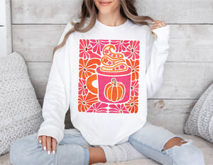 Artistic Pumpkin Spice Cup sweatshirt