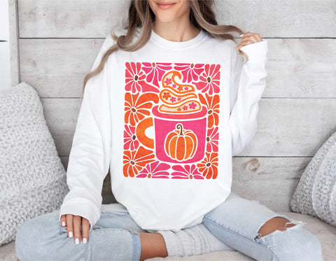 Artistic Pumpkin Spice Cup sweatshirt