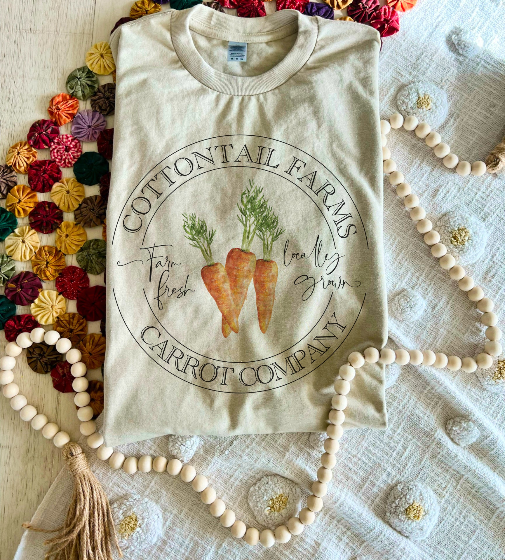 Cotton Farms Carrot Company tee