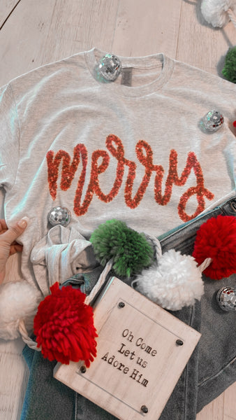 Merry Faux tensil tee