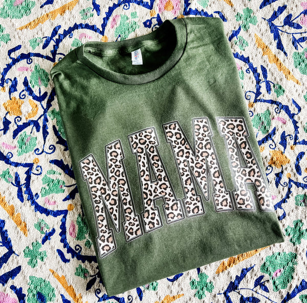 Leopard Mama Tee
