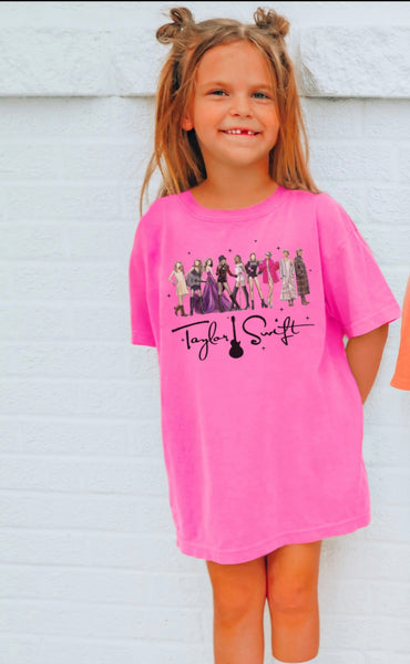 Taylor Swift line of Outfits cursive tee