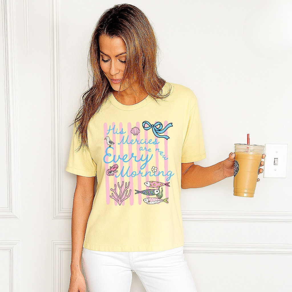 His mercies are new every morning tee