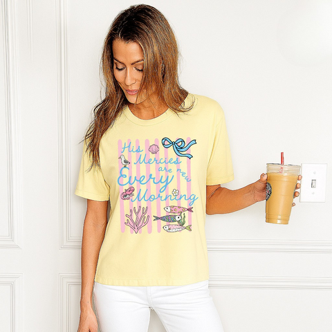 His mercies are new every morning tee