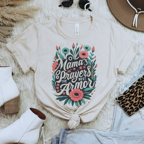 Mama Prayers, the best armor tee