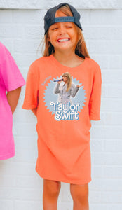 Bling Blazer Taylor Orange tee