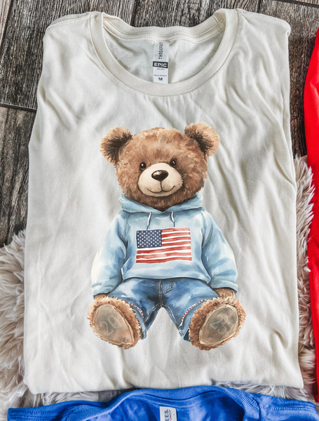 Patriotic teddy tees