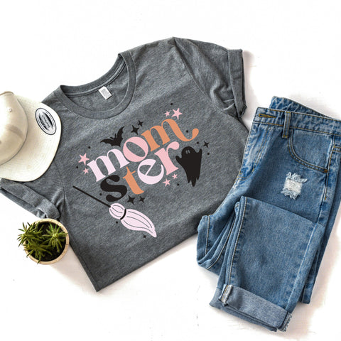 Momster cute letters tee