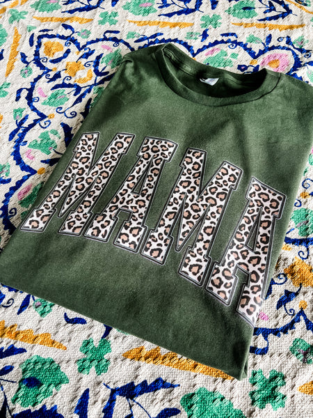Leopard Mama Tee