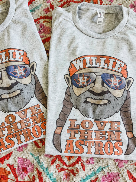 Willie love them ASTROS tee