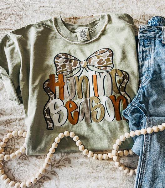 Hunting Season comfort colors tee