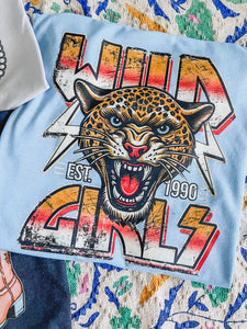 Wild girls retro 90s tee