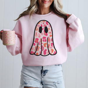 Leopard Adorable Ghost tee/sweater