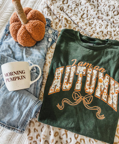 I am an autumn tee