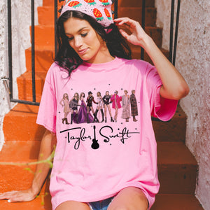 Taylor Swift line of Outfits cursive tee