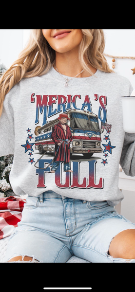 Trump Americas Full - National Lampoons Christmas vacation tee