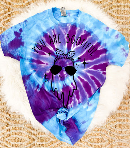 You are BOOTiful tie dye tee