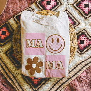 Spring Block Mama Tee