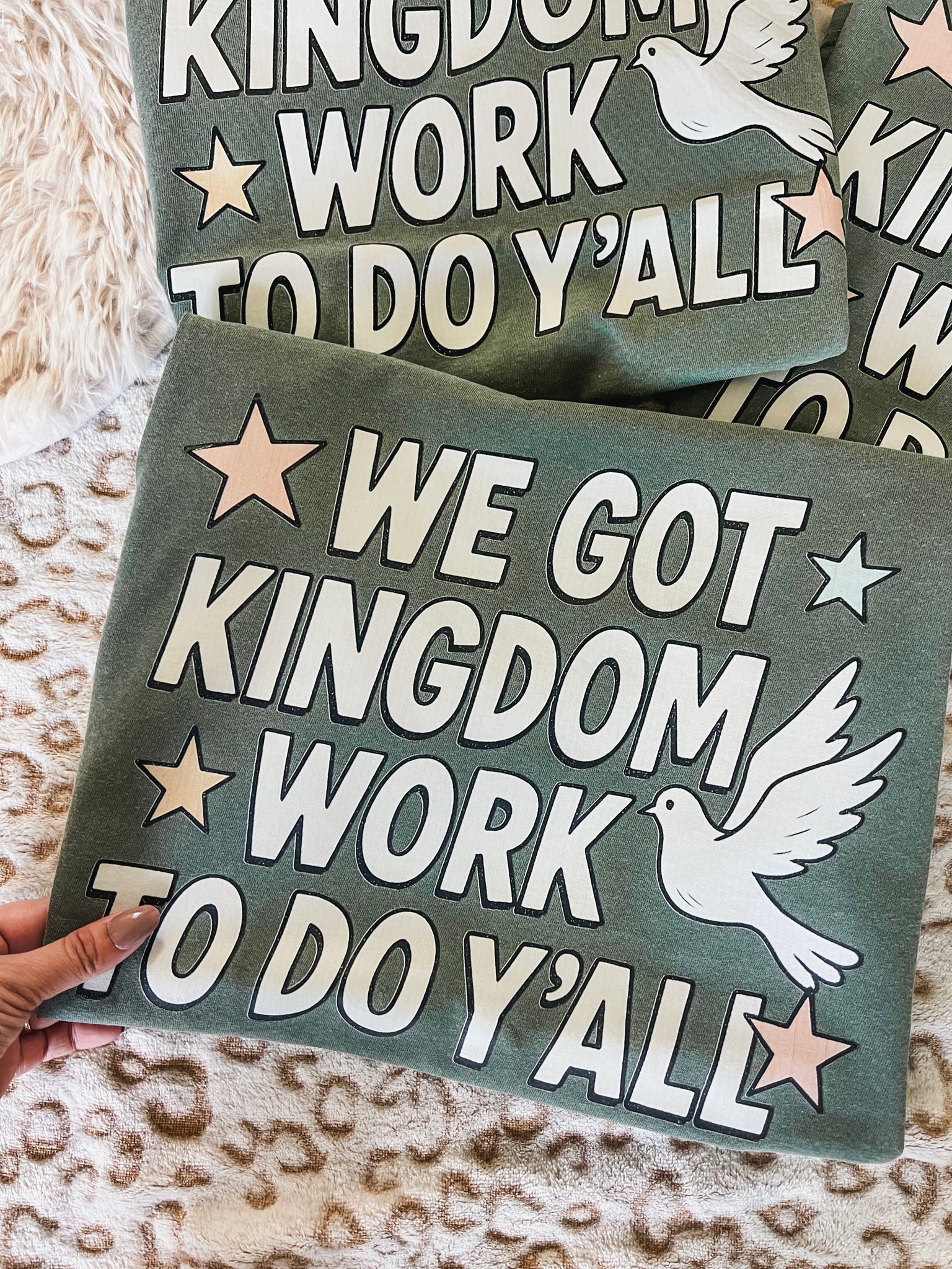 We got Kingdom work to do