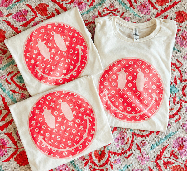Boujee Smiley cute tee