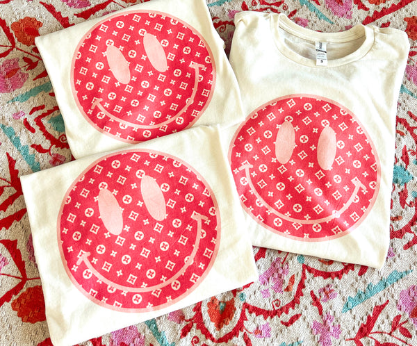 Boujee Smiley cute tee