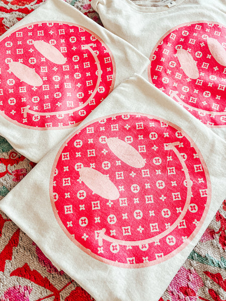 Boujee Smiley cute tee