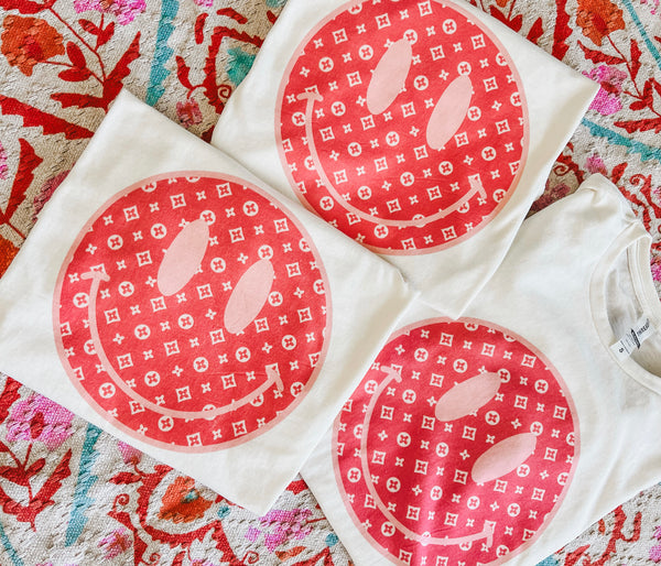 Boujee Smiley cute tee