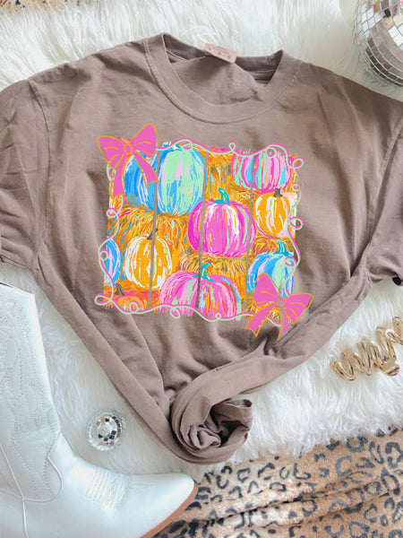 Pumpkin Slides tee (2 color options)