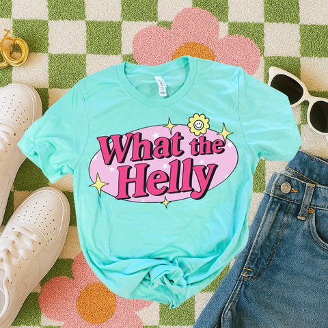 What the helly mint tee