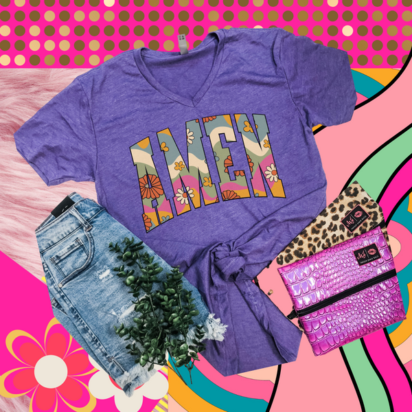 Retro AMEN tee