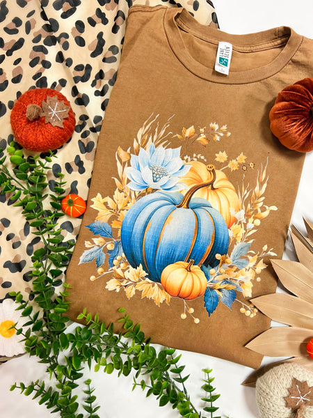 The Pretty Blue pumpkin tee