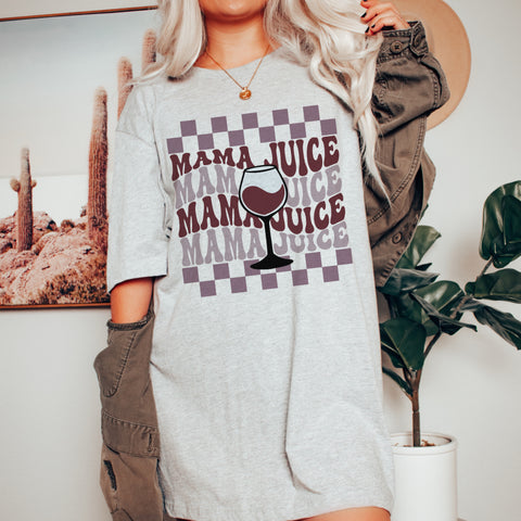 Mama juice wine 🍷 tee