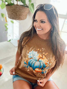 The Pretty Blue pumpkin tee