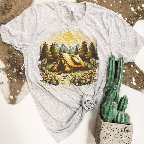 Artistic Camp Site tee