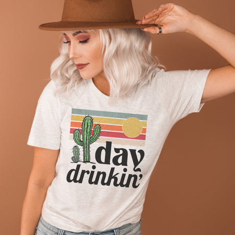 Boho Day Drinkin tee