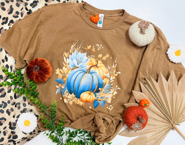 The Pretty Blue pumpkin tee